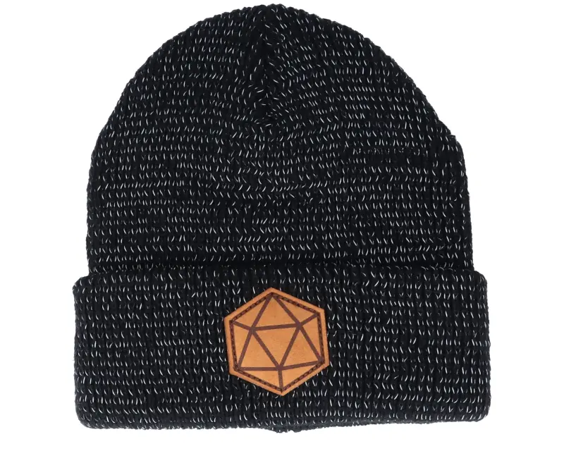Gamerz D20 Mocca/Black Reflective Cuff Beanie online