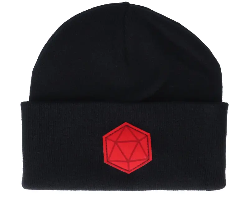 Gamerz D20 Red/Black Beanie online