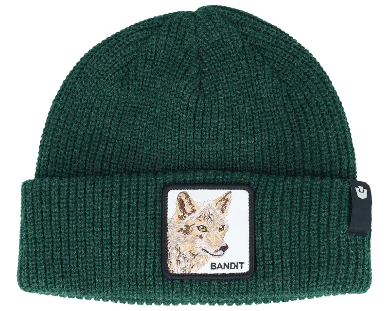Goorin The Bandit Beanie Guard Dark Green Cuff online