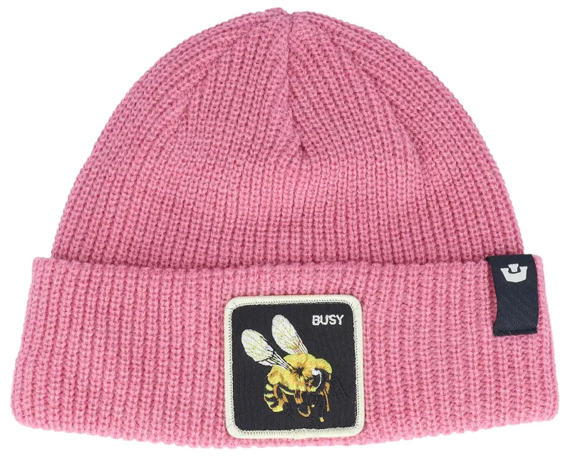 Goorin The Busy Beanie Knit Pink Cuff online