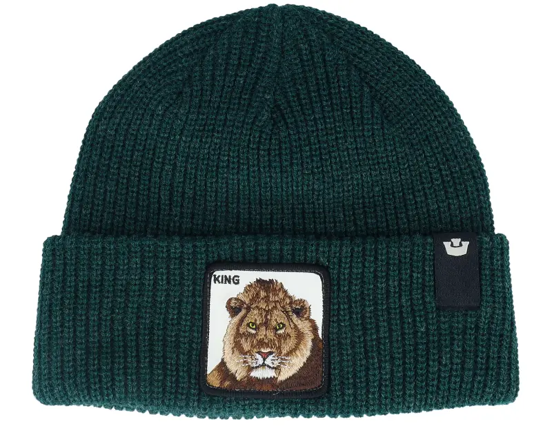 Goorin The King Beanie Guard Dark Green Cuff online