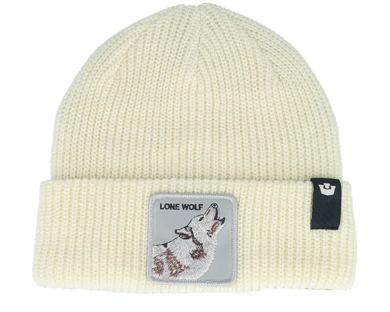 Goorin The Lone Beanie Dust Off White Cuff online