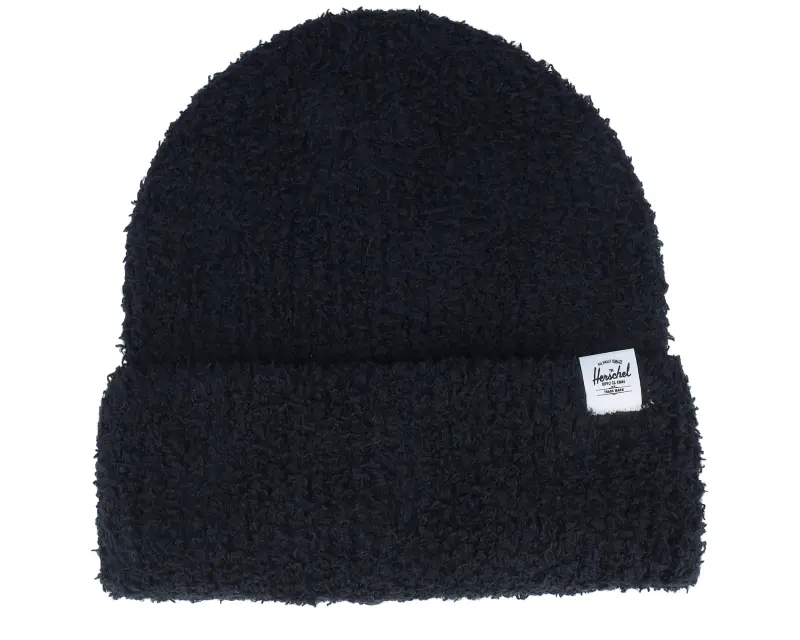 Herschel Boucle Beanie Black Cuff online