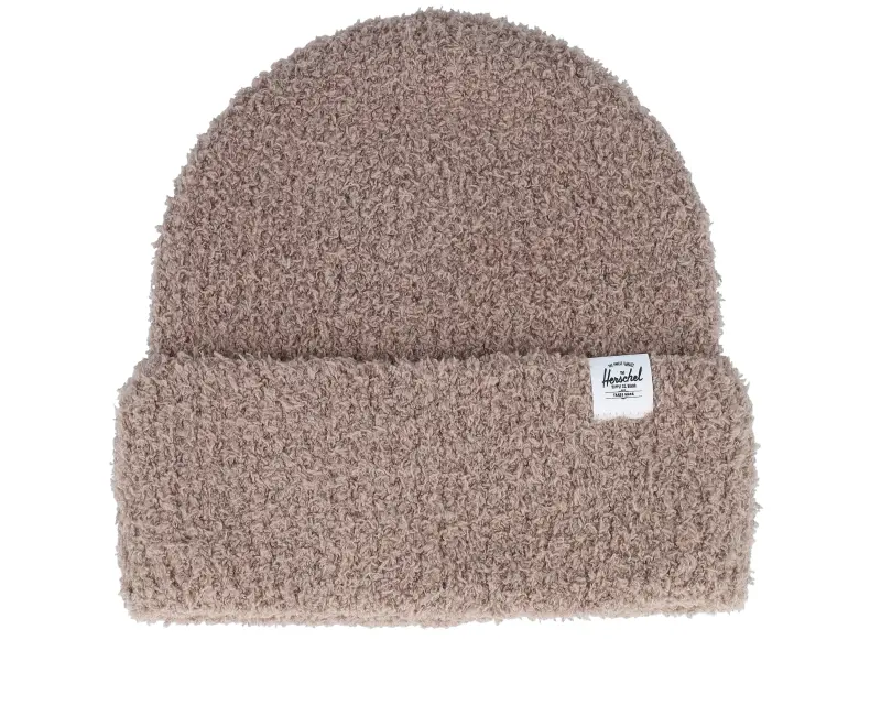 Herschel Boucle Beanie Dark Taupe Cuff online