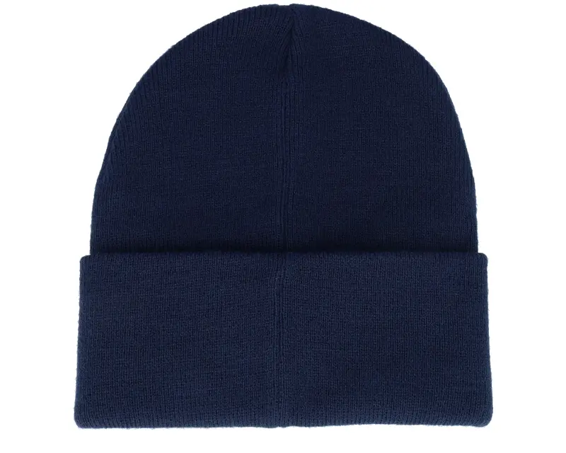 Herschel Elmer Chain Stitch Beanie Black Iris/Golden Yellow Cuff online