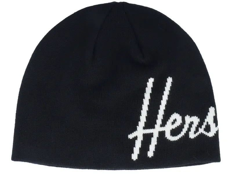 Herschel Skullcap Script Black Beanie online