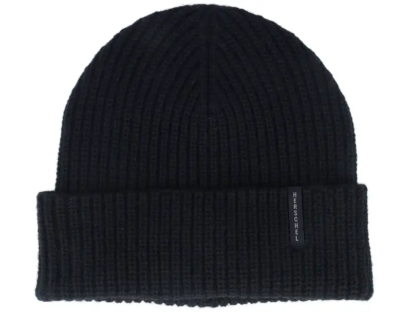 Herschel Watch Cap Vertical Id Beanie Black Cuff online