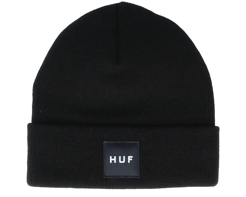HUF Box Logo Beanie Black Cuff online