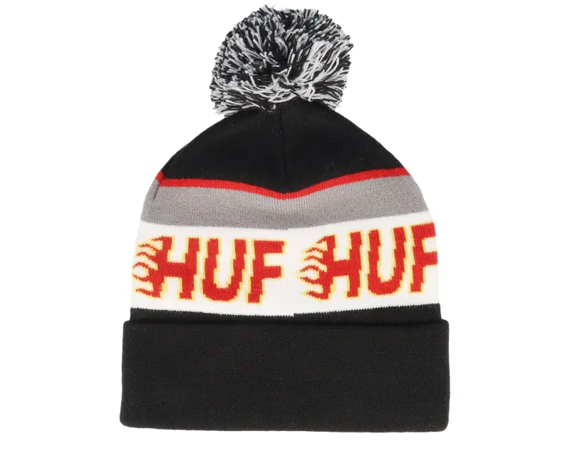 HUF Enforcer Beanie Black Pom online