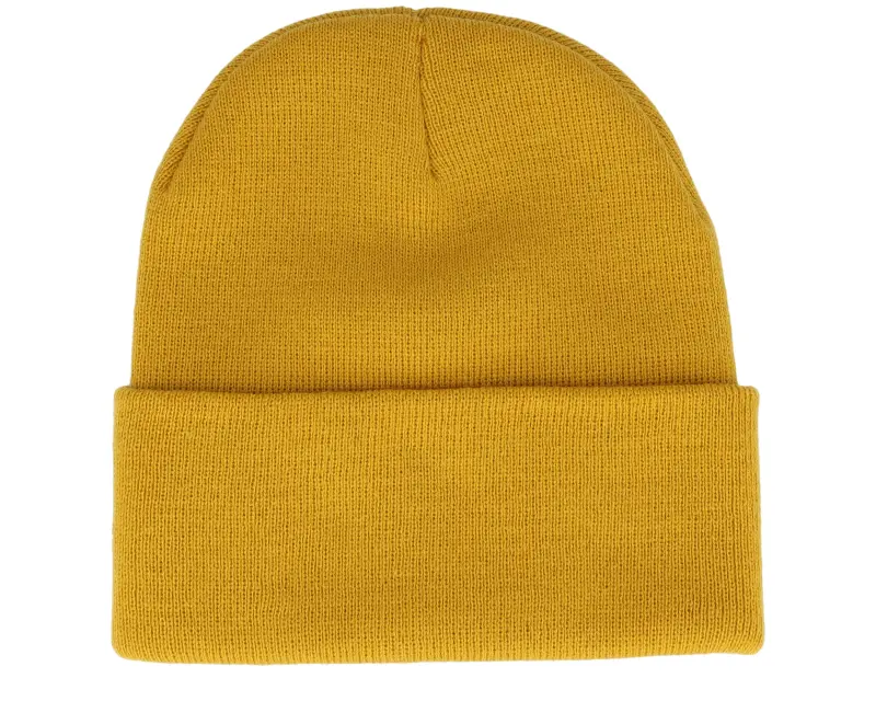 Iconic Capybara Sofa Beanie Mustard Cuff online