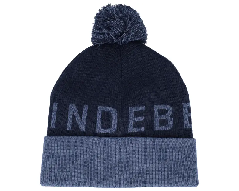 J.Lindeberg Brannon Beanie Vintage Indigo Pom online