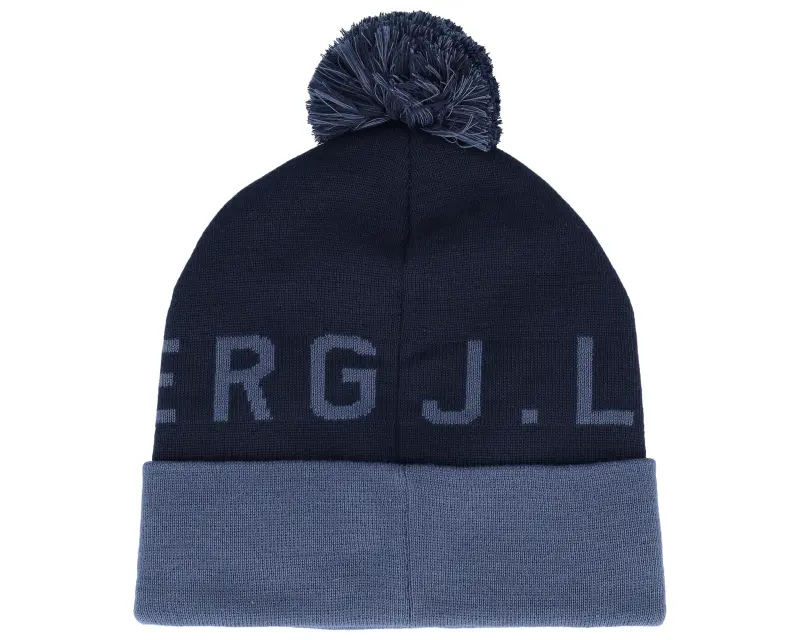 J.Lindeberg Brannon Beanie Vintage Indigo Pom online