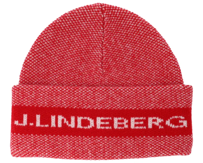 J.Lindeberg Ernie Beanie Barbados Cherry Cuff online
