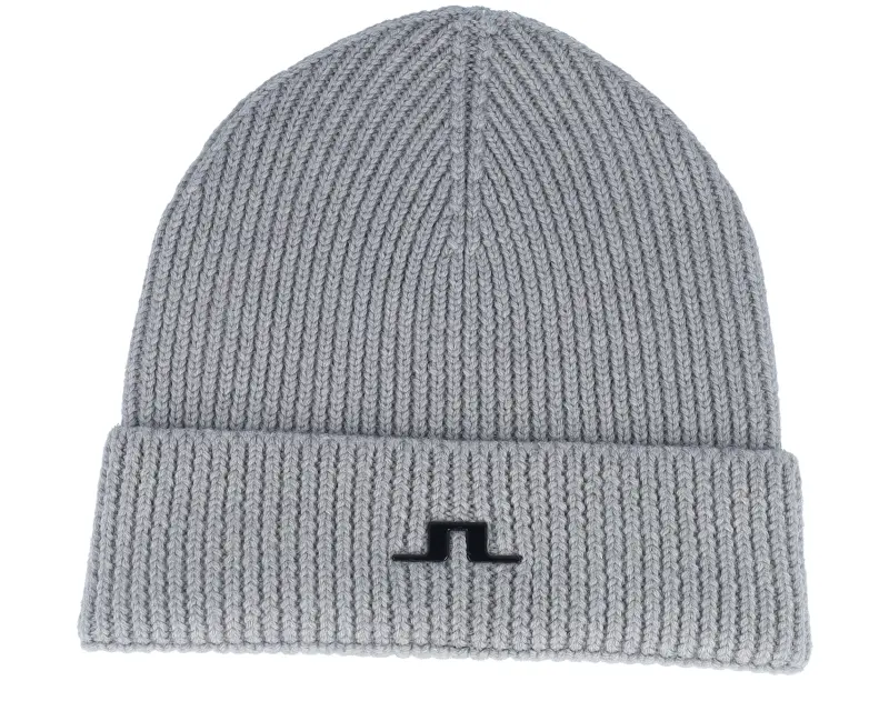J.Lindeberg Joaquim Merino Beanie Light Grey Melange Cuff online