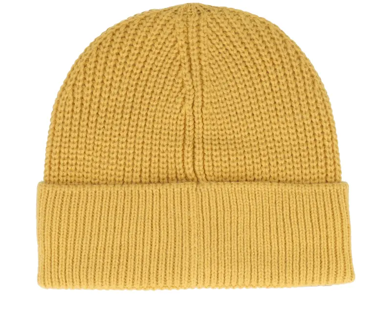 Jack Wolfskin Badge Beanie Mustard Cuff online