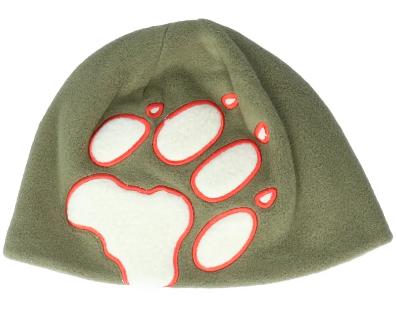 Jack Wolfskin Front Paw Hat Burnt Olive Beanie online