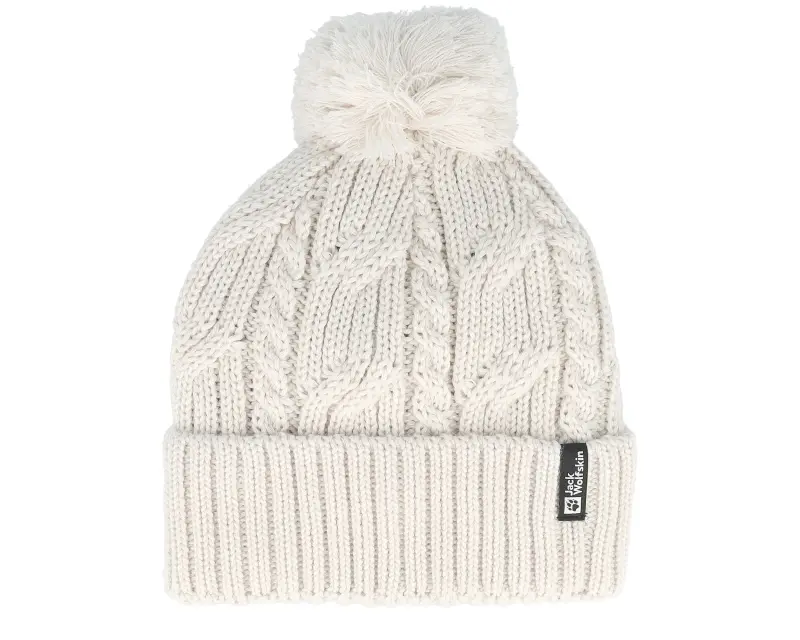 Jack Wolfskin Pompom Beanie Pale Sand Pom online