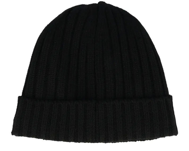 Jack Wolfskin Rib Knit Beanie Black Cuff online