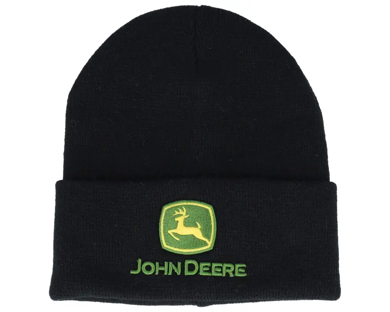John Deere Beanie Black Cuff online