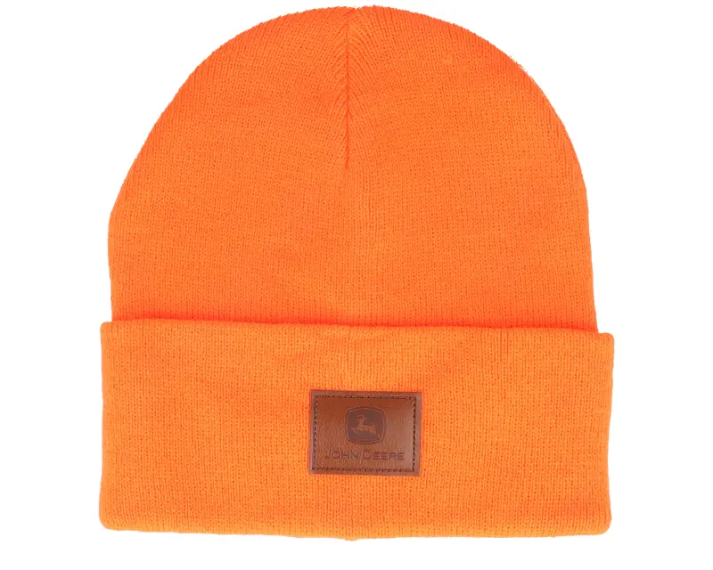 John Deere Beanie Orange Cuff online