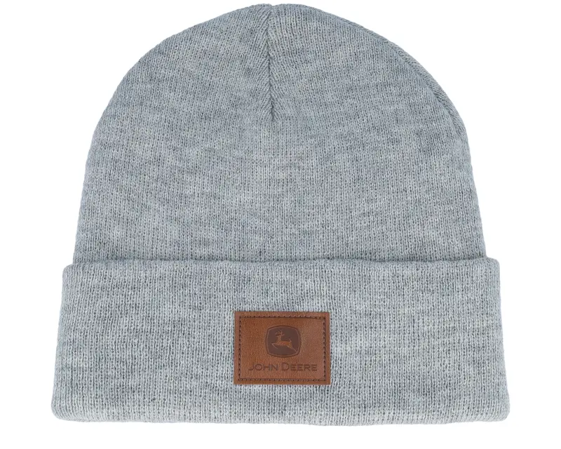 John Deere Beanie Oxford Grey Cuff online