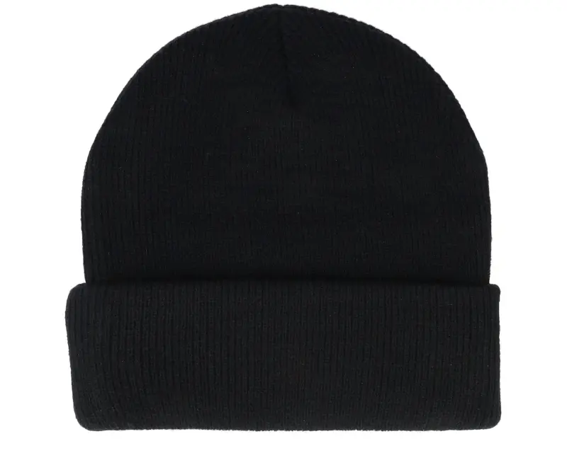 John Hatter & Co Rubber Beanie Work Hard Black Cuff online