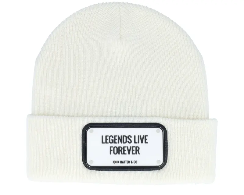 John Hatter & Co Rubber Legends Live Forever White Cuff online