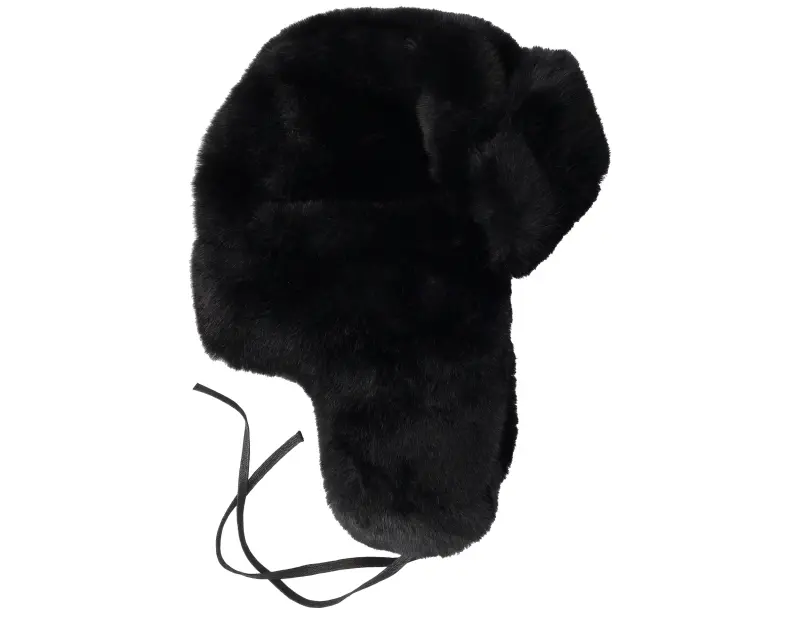 Kangol Black Faux Fur Black Trapper online