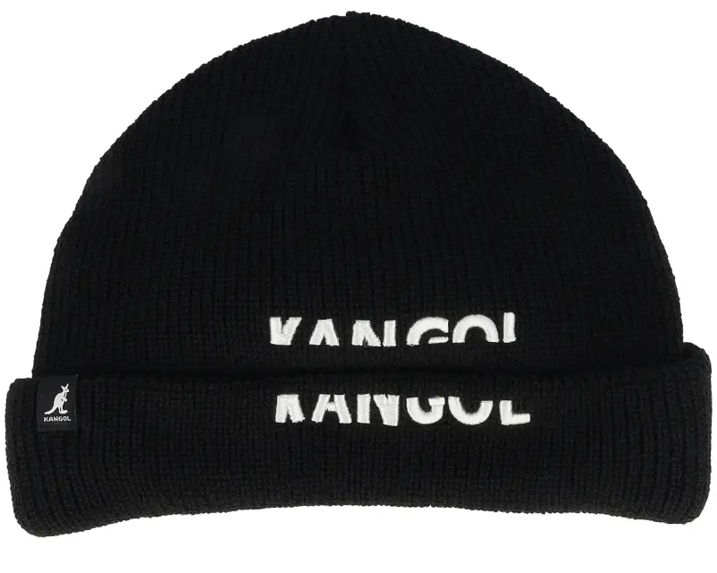 Kangol Kg Sliced Peak Beanie Black Visor Beanie online