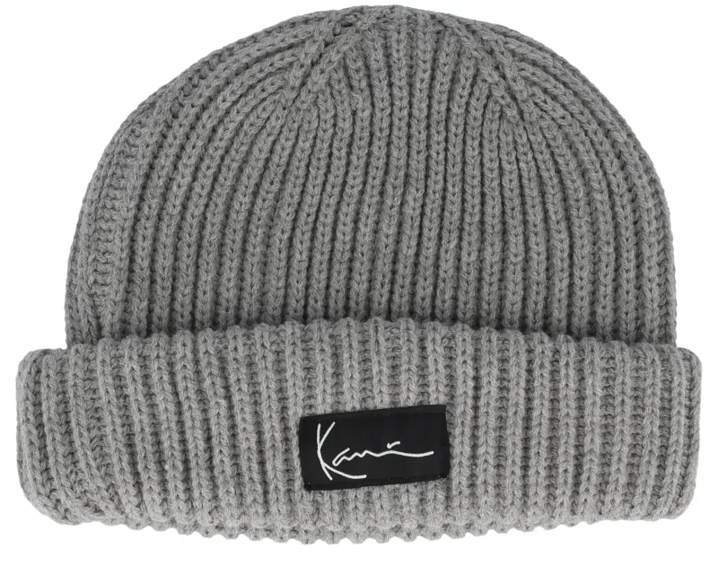 Karl Kani Signature Fisherman Grey Melange Cuff online