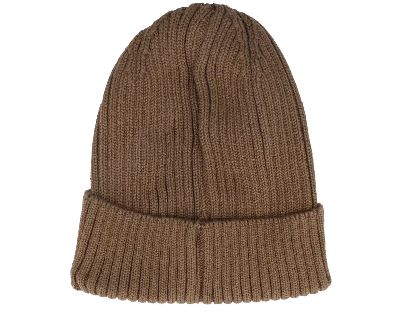 Karl Kani Woven Retro Classic Beanie Brown Cuff online