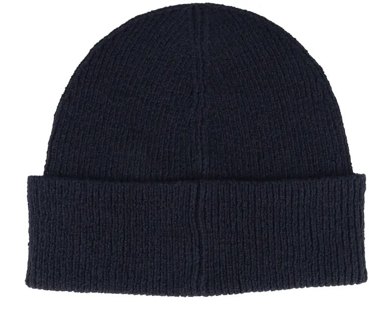 Les Deux Brad Rib Beanie Dark Navy Cuff online