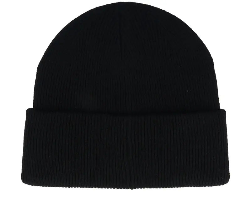 Les Deux Wayne Embroidered Beanie Black Cuff online