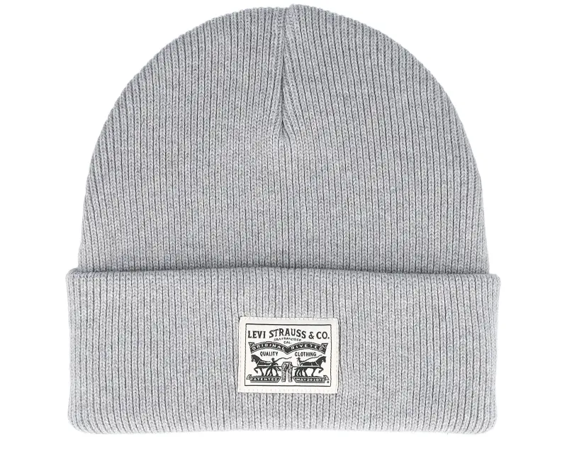 Levi’s Backpatch Beanie Regular Grey Cuff online