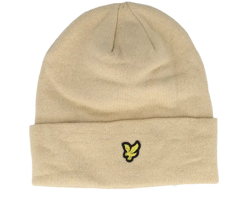 Lyle & Scott Beanie Cairngorms Khaki Cuff online