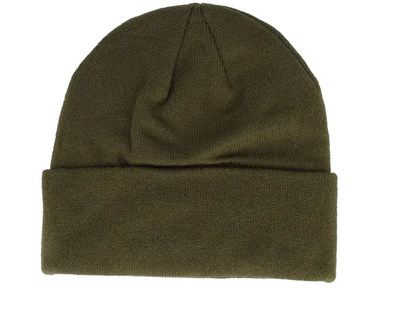 Lyle & Scott Tonal Eagle Beanie Olive Cuff online