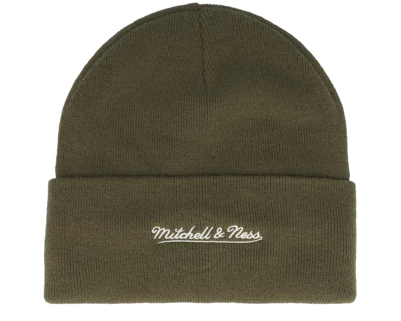 Mitchell & Ness Boston Bruins Fashion Basic Knit Olive Cuff online