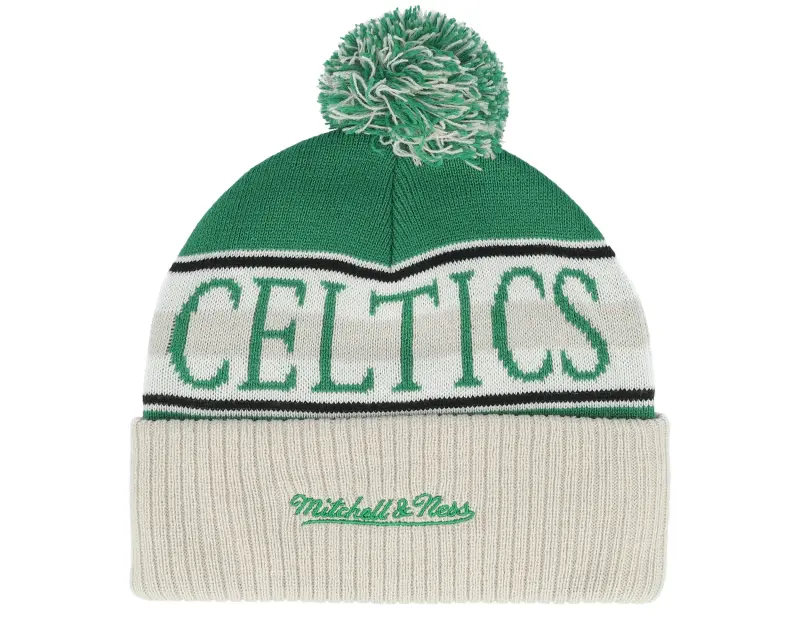 Mitchell & Ness Boston Celtics Classic Knit Hwc Grey/Green Pom online