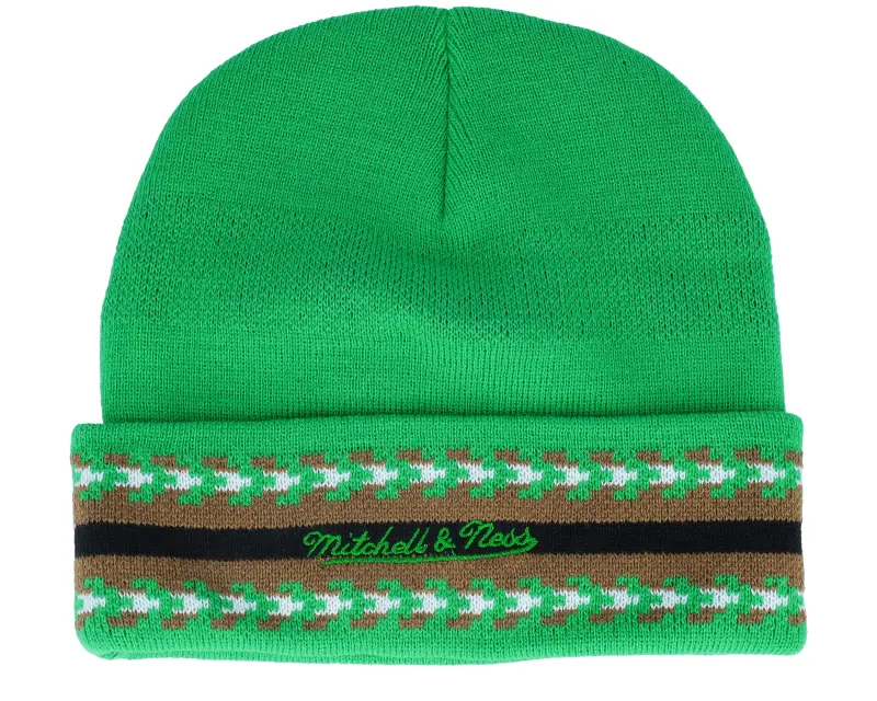 Mitchell & Ness Boston Celtics Game On Knit Green Cuff online