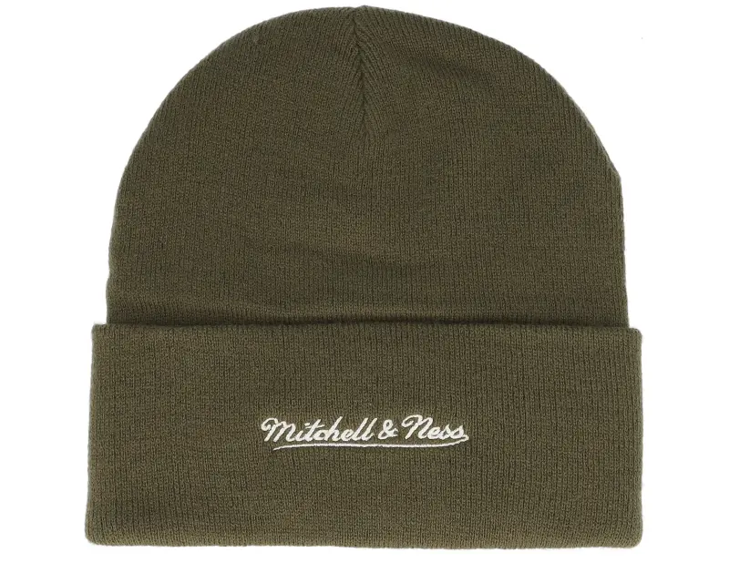 Mitchell & Ness Milwaukee Bucks Fashion Basic Knit Hwc Olive Cuff online