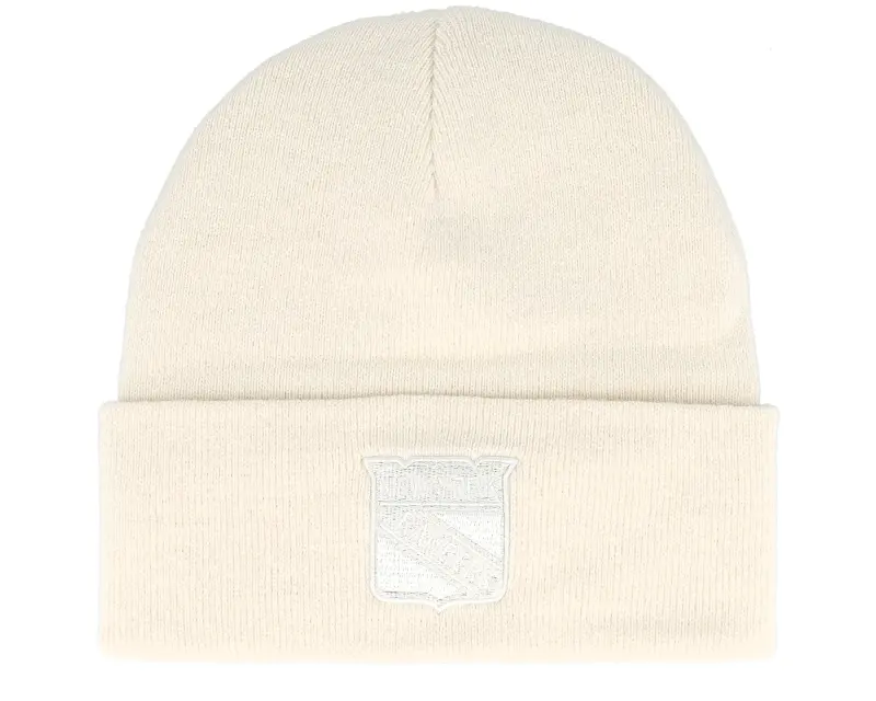 Mitchell & Ness New York Rangers Fashion Basic Knit Cream Cuff online