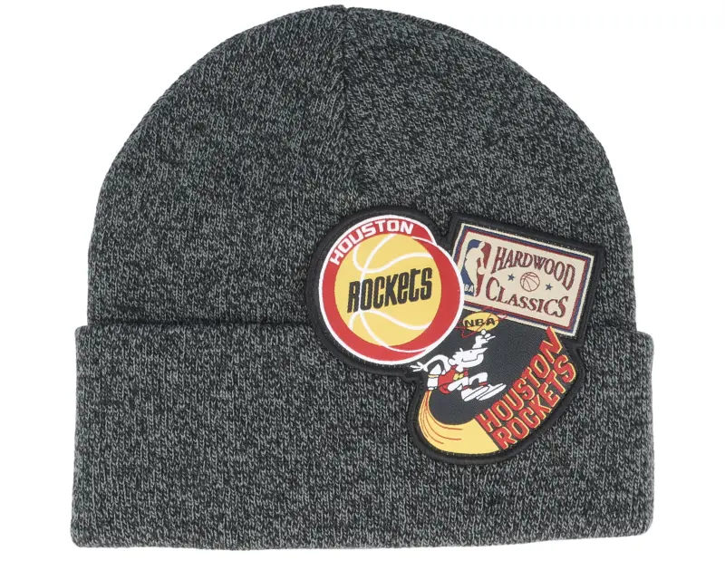 Mitchell & Ness Orlando Magic XL Logo Patch Knit Heather Black Cuff online