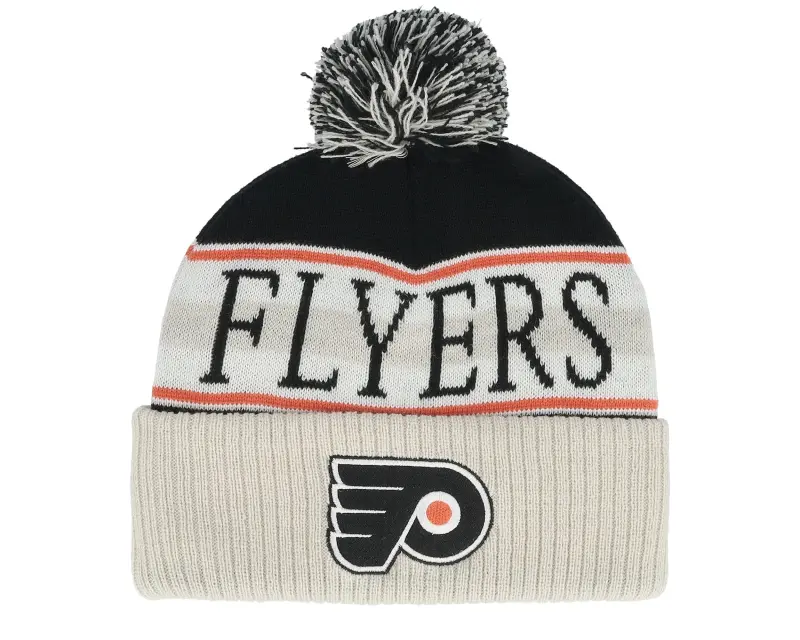 Mitchell & Ness Philadelphia Flyers Classic Knit Grey/Black Pom online