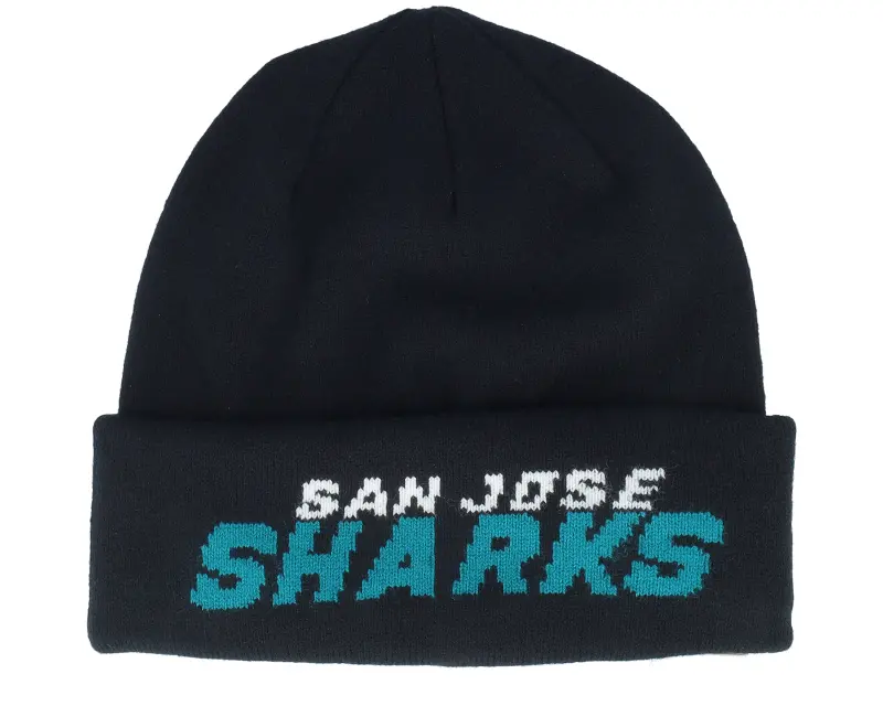 Mitchell & Ness San Jose Sharks Tailgate Knit Black Balaclava online