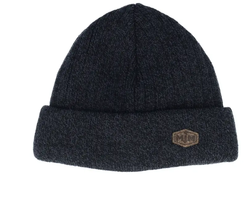 MJM Hats Beanie No Wind 32 Wool Mix Anthracite Cuff online