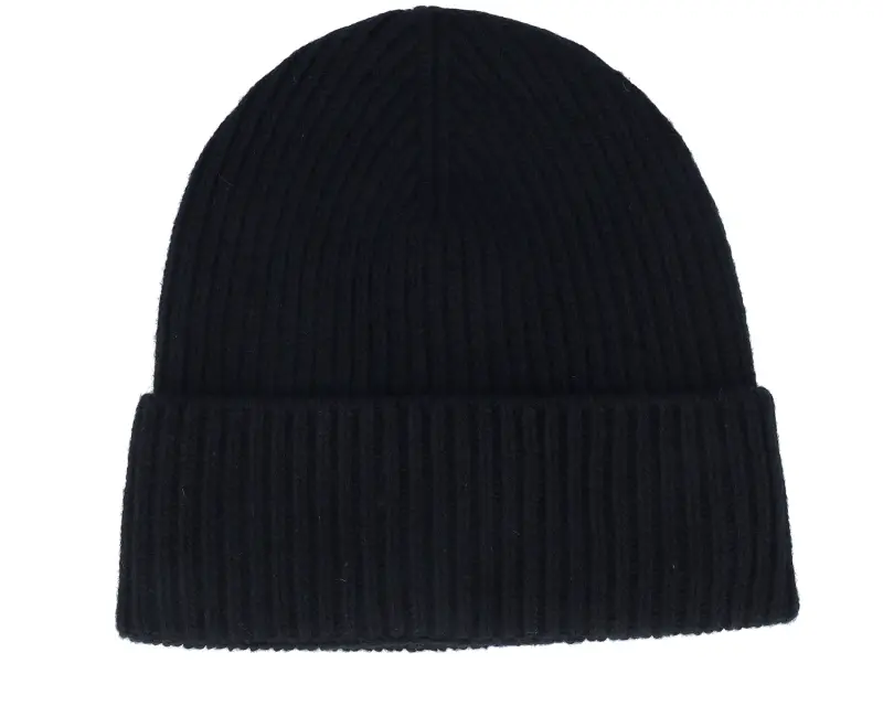 MJM Hats Beanie Rib 42 Rec Wool/Cashmere Mix Black Cuff online