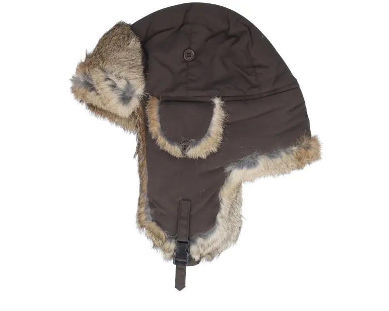 MJM Hats Recycled Taslan Brown/Hare Trapper online