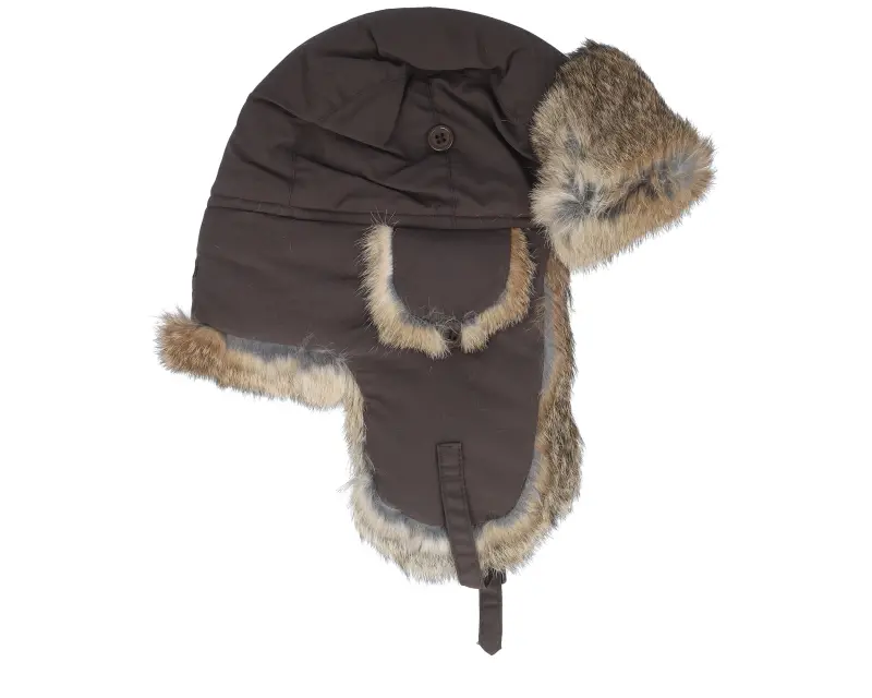 MJM Hats Recycled Taslan Brown/Hare Trapper online