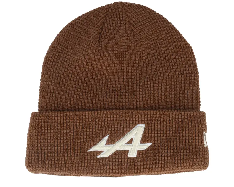 New Era Alpine F1 25 Waffle Knit Brown Cuff online