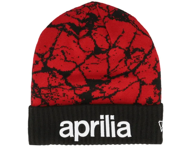 New Era Aprilia Crackle Beanie Scarlet/Black Cuff online